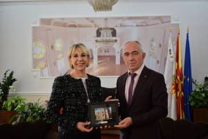 Коњановски домаќин на амбасадорката на Хрватска Тигањ