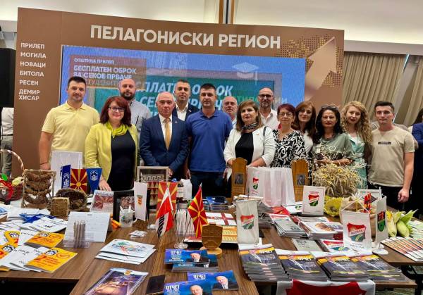 Коњановски ги презентираше резултатите за Битола на Саемот отчет на ВМРО ДПМНЕ