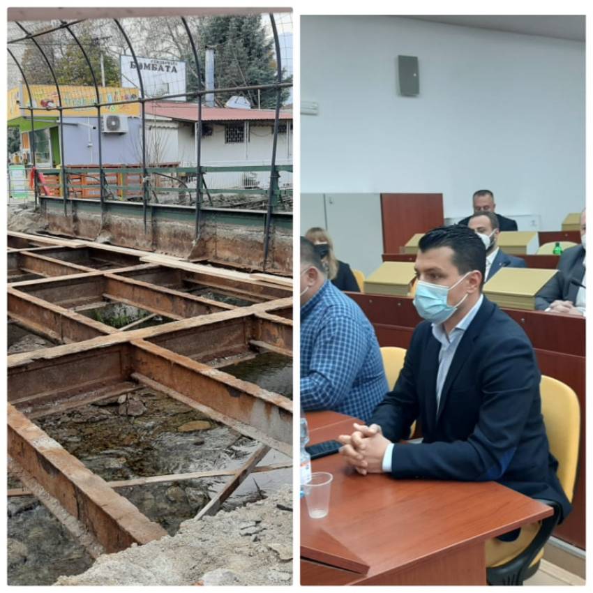 Илиевски: Мостот кај Безистенот да го викаме „Климент Охридски“ како улицата зашто до на пролет нема да биде готов