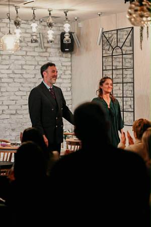 Драмата "љубовни писма" на Недеска и Ангелов ја воодушеви публиката во книжевниот клуб УТОПИА Битола