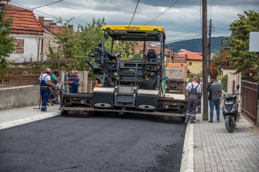 Нов асфалт за улицата  „7 ми ЈУЛИ“