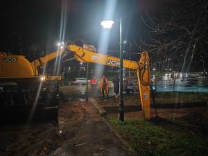 Се излеа „Курделес“ - Општина Битола работи на санирање на состојбите по обилните врнежи од дожд во битолско