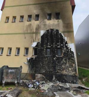 Вандали ја опожарија и оштетија зградата на Медицинското училиште во Битола