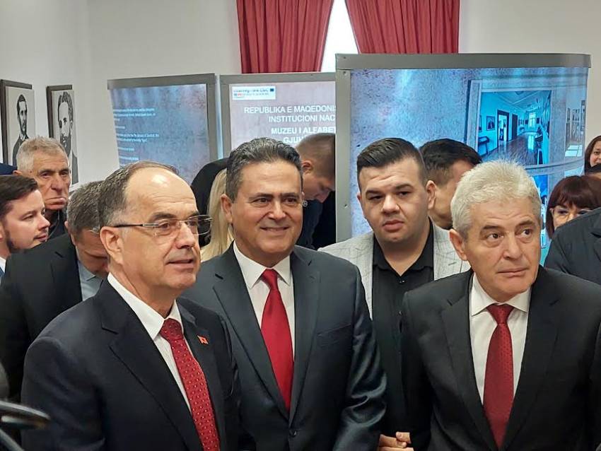 Албанскиот претседател во Битола