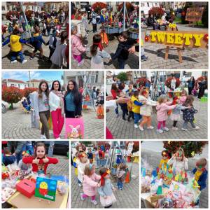 (Фото+ видео) Велигденски рај и детска радост- празничниот базар во градинката „Твити“ во Битола
