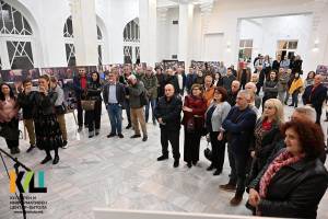 Отворена изложбата на Сашо Ставрев -45 години Интернационален Фестивал на филмската камера Браќа Манаки“