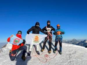 Експедиција од четворица битолчани искачија 3 врвови над 4000м на Алпите во Италија