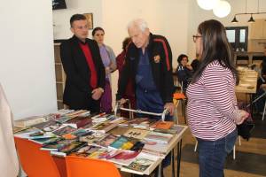 По повод Денот на старите лица Битолската библиотека со донација на книги во Дом Софија