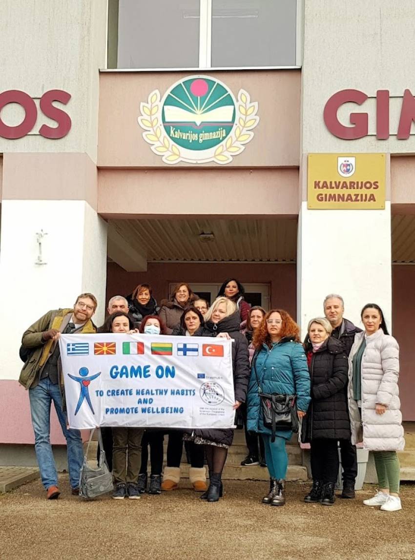 Наставници од „Даме Груев“ во посета на Литванија во рамки на Еразмус проект