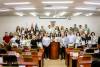 Студенти од Битолскиот универзитет на пракса во Општина Битола, Советот и јавните претпријатија