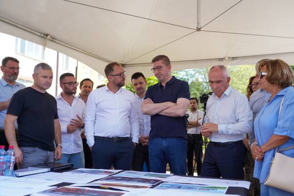 Мицкоски во Битола - Почна реконструкцијата на зградата на поранешното кино „Партизан“
