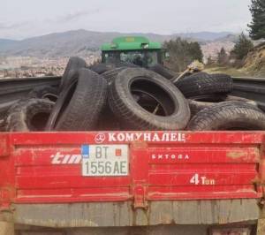 „Комуналец“ ја исчисти депонијата со стари гуми на Тумбе Кафе и апелира на повисока свест кај битолчани за чиста животна средина