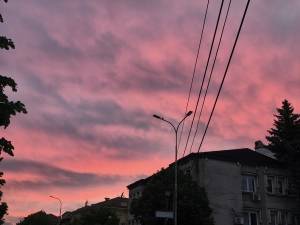 Пурпурно зајдисонце над Битола