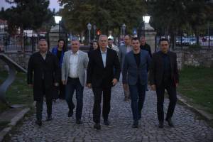 Мисовски дојде во Битола и даде поддршка за кандидатот за советник на НСДП - Драги Крстев