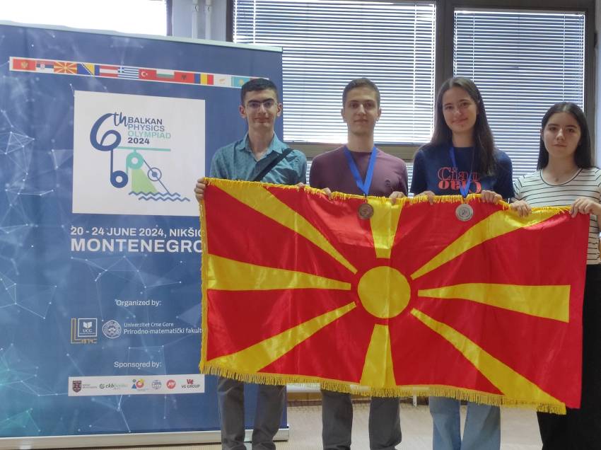 Нашата Искра Нечаковска освои сребро на Балканската Олимпијада по физика