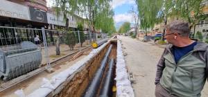 Привршува поставувањето на топловодот на првиот дел од ул.„Партизанска“