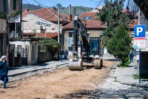 Општина Битола започна со реализација на проектот за реконструкција на четири улици кај Здравствениот дом