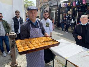 Бајрамска баклава во Старата битолска чаршија