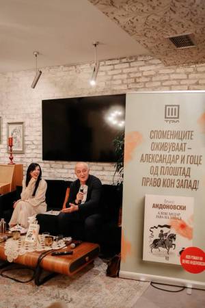 Писателот Венко Андоновски со незаборавна книжевна вечер во Книжениот клуб УТОПИА Битола
